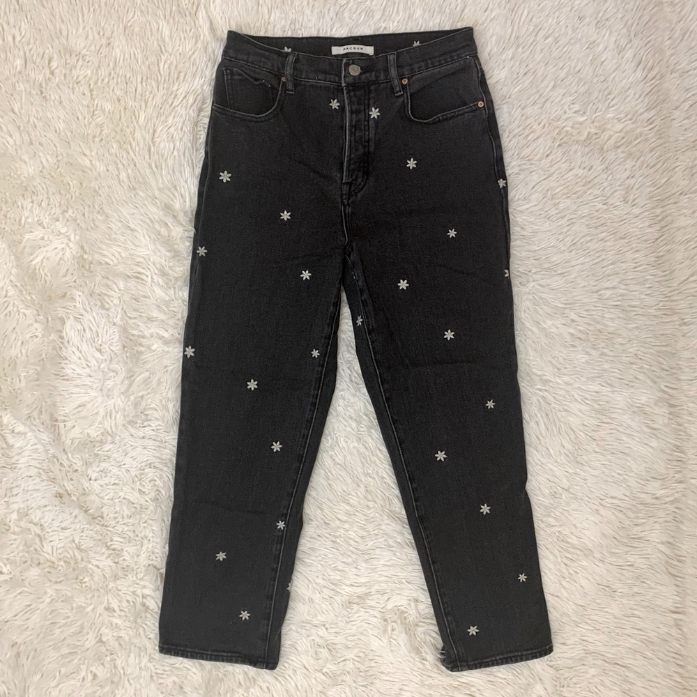 PacSun High Rise Straight Daisy Jean